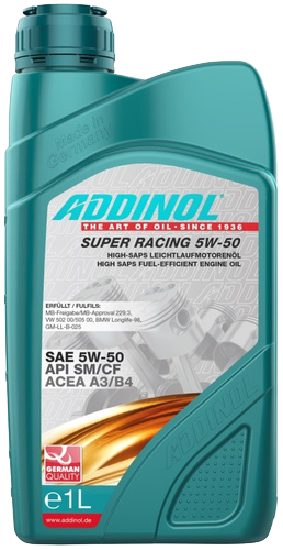 Моторное масло Addinol Super Racing 5W-50, 1л (Addinol: 4014766072122)